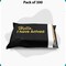10 x 13 Hello, I Have Arrived Black and Gold Poly Bag Mailer Envelopes 2 Mil